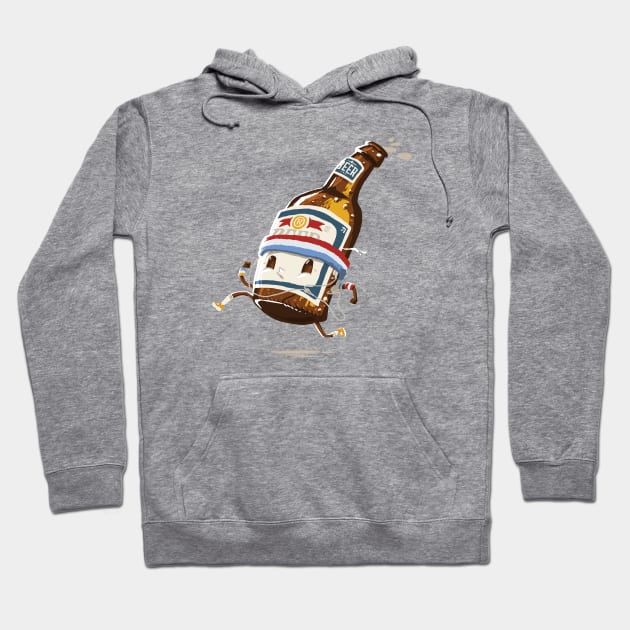 Beer Run ( Collaboration with Stacy Eyles) Hoodie by goliath72